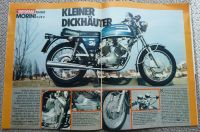 Morini 350 V ein Test vom 1975, Fahrbericht Honda CB 125 K Twin Baden-Württemberg - Friolzheim Vorschau