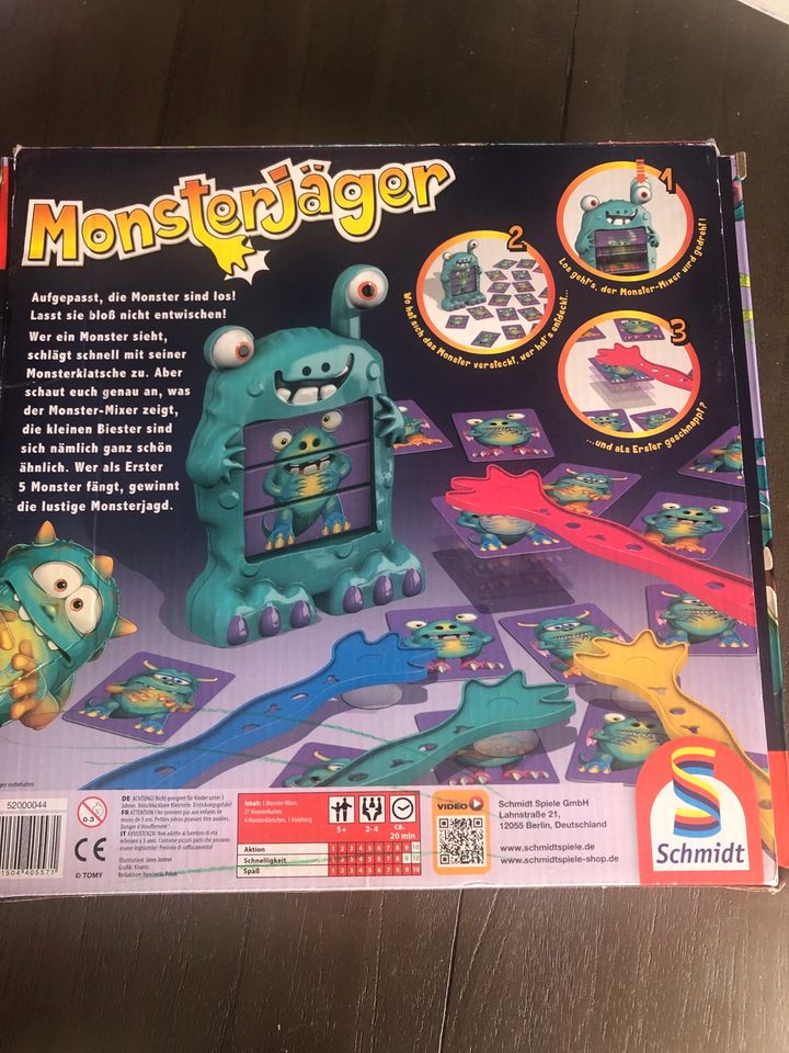 Spiel Monsterjagd Brettspiel Aktiv Spiel Kindergarten Vorschule in Goldbach