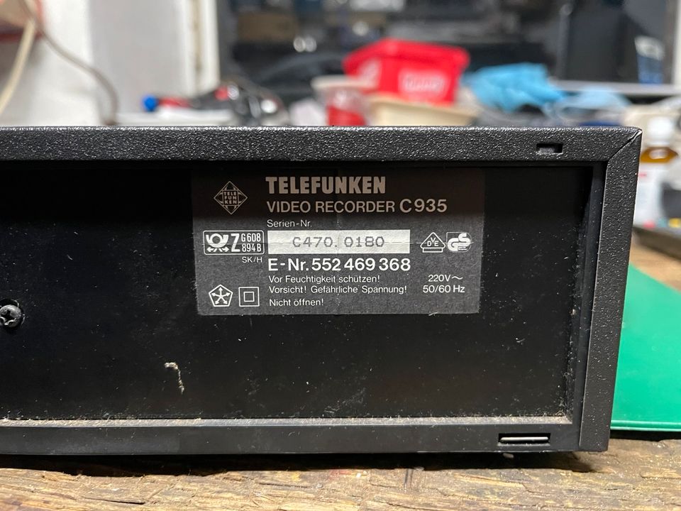 Telefunken C935 VHS Videorecorder in Südbrookmerland