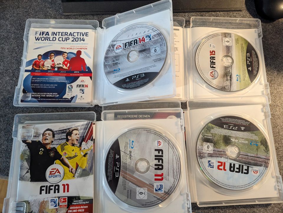 FIFA 11, 12, 14, 15 PS3 Spiele in Bonn