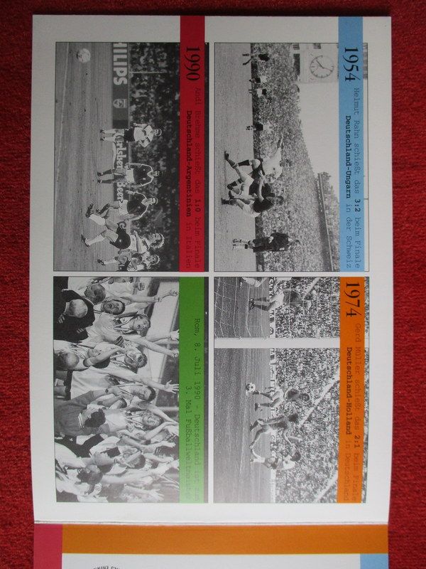 Briefmarken, Erinnerungsblatt Fußball WM 1994 in den USA in Lilienthal