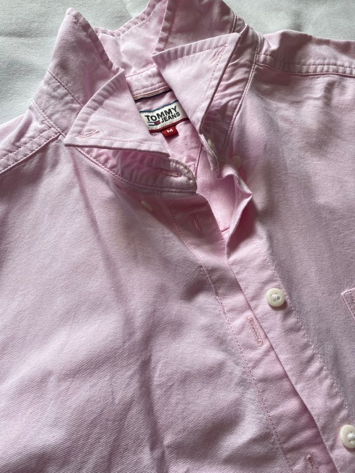 Tommy Hilfiger Bluse Gr. M eher L rosa Damenbluse in Wildau