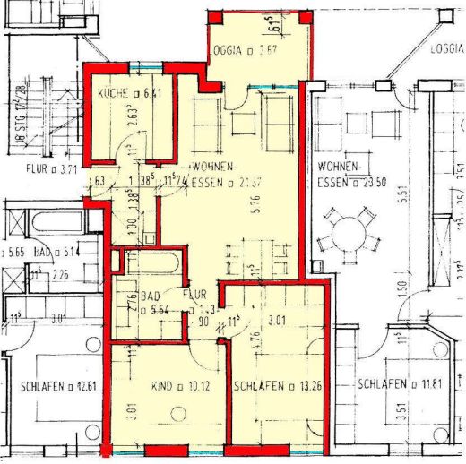 Zentrale Wohnung mit Balkon in Glückstadt