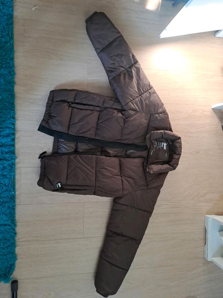 Pull&bear braune Pufferjacke in Aachen