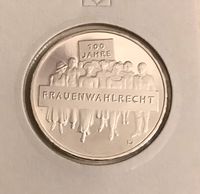 20-Euro-Münze 100 Jahre Frauenwahlrecht 2019 Hamburg-Mitte - Hamburg Neustadt Vorschau