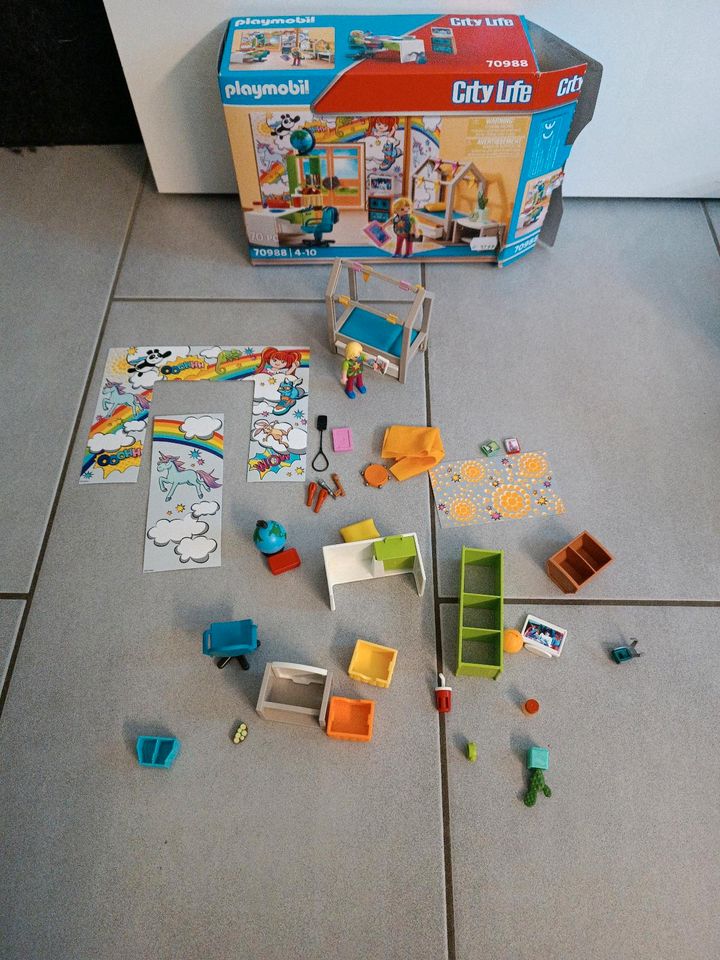 Playmobil 70988 Kinderzimmer in Bayern - Fischach, Playmobil günstig  kaufen, gebraucht oder neu