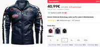 Motorrad Lederjacke - NEU - Größe S Sachsen - Neundorf  Vorschau