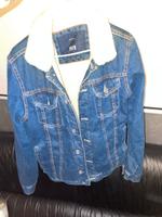 Zara Men 1975 Style Jeans Jacke mit Fell woll Kragen Niedersachsen - Jork Vorschau