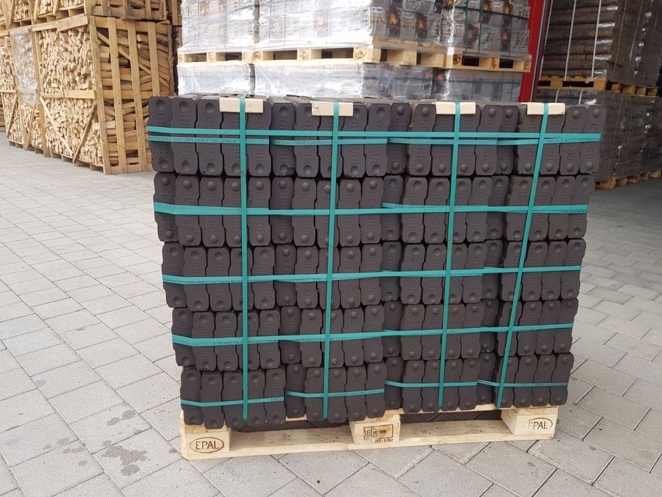 REKORD Braunkohle Bündelbriketts 12,00 €/25kg, 462,50 €/Tonne in Ruhmannsfelden