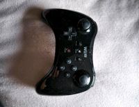 Nintendo Wii U pro Controller in schwarz top Zustand Hessen - Burghaun Vorschau