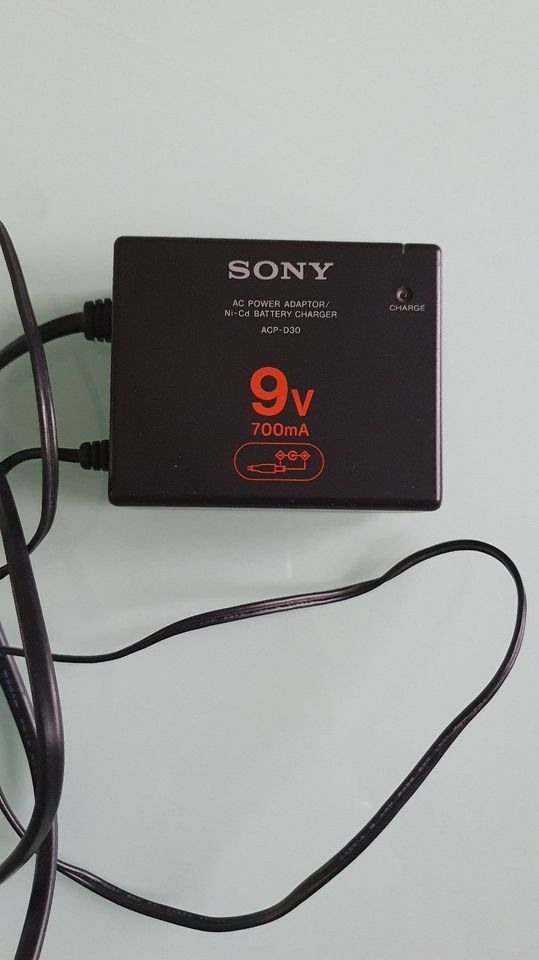 Ladegerät, Sony, 9V 700mA, für DAT Walkman, ACP-D30 in Taunusstein