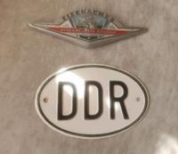 Emblem Wartburg 311 + DDR Schild Sachsen - Bretnig-Hauswalde Vorschau
