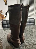 UGG Stiefel Lammfell 38, braun/grau Hessen - Dillenburg Vorschau