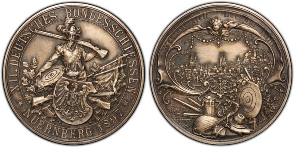 Medaille Nurnberg 1897 suche und anderen in München