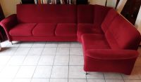 Sofa-Eckgarnitur mit Schlaffunktion, Bettkasten, Bordeaux-Rot Brandenburg - Blankenfelde-Mahlow Vorschau