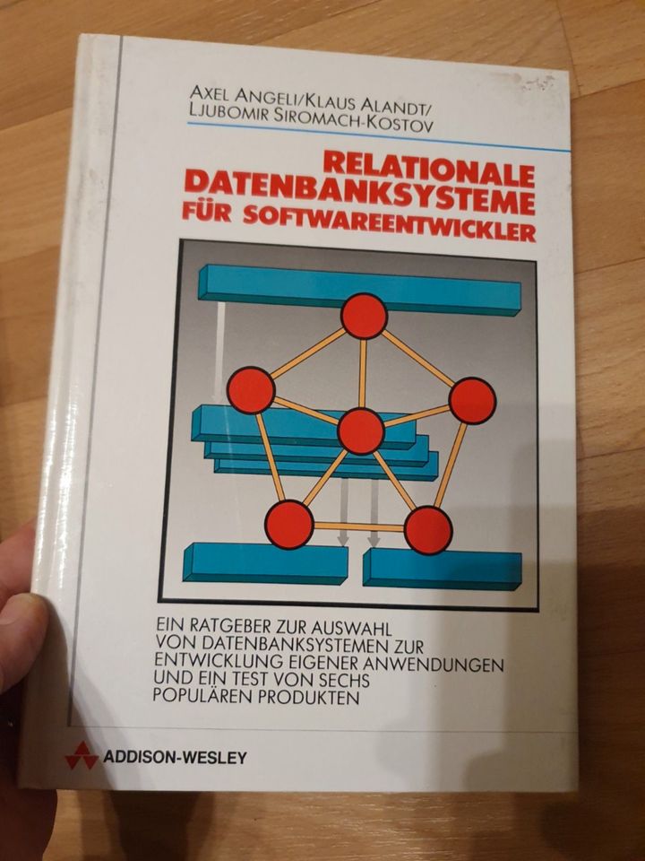 Buch Relationale Datenbanksysteme für Softwareentwickler 1989 in Halle