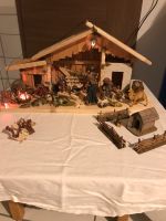 Weihnachts Krippe mit Figuren und Beleuchtung Bayern - Neustadt a.d.Donau Vorschau