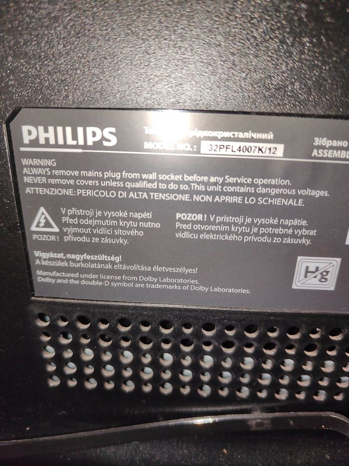 Philips 32PFL400K/12 32 Zoll in Brechen