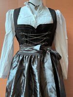 Dirndl lang Gr 40 Stockerpoint schwarz Vintage + Bluse + Schürze Thüringen - Themar Vorschau