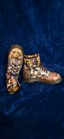 Dr. Martens Doc England MIE Rare 90's Vintage Dark Floral 1460 Bo Bayern - Schwanstetten Vorschau