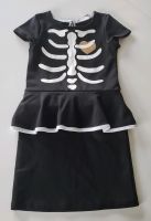 Neuwertiges Kleid Skelett von H&M Gr 110/116 Fasching/ Halloween Häfen - Bremerhaven Vorschau