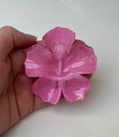Haarspange Haarklemme Blüte Blume Hawaii pink/rosa Glitzer Schleswig-Holstein - Lübeck Vorschau