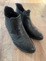Stiefeletten 5th Avenue Leder schwarz Gr.38 Baden-Württemberg - Knittlingen Vorschau