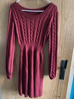 Strickkleid von SHEIN - Größe S - dunkelrot Thüringen - Meiningen Vorschau