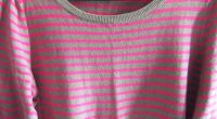 H&M Pullover pink hellbraun braun gestreift 100% Baumwolle Hessen - Hanau Vorschau