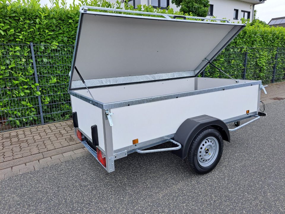 Anhänger / Deckelanhänger / Kofferanhänger 750 - 1350 KG Dachzelt in Weißenthurm  