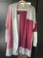 Cardigan grau, rosa Hamburg - Harburg Vorschau