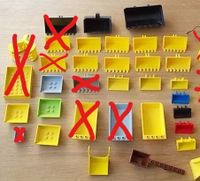 LEGO Baggerschaufel LKW Container Baustellen Zubehör - TOP Nordrhein-Westfalen - Altenberge Vorschau