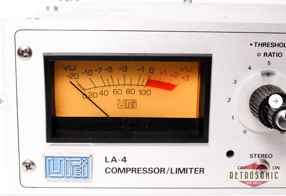 Urei LA-4 Compressor Limiter (Owned by Derrick Carter) in Berlin