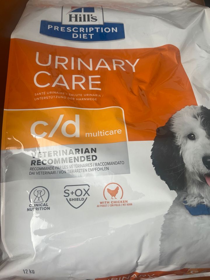 Hill‘s Hundefutter 11 Kilo Urinary care c/d multicare in Nürnberg (Mittelfr)