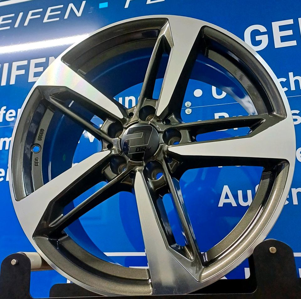 18 Zoll Alufelgen für Audi A3 A4 A5 A6 A7 A8 TT Q2 Q3 Q5 Skoda Octavia Superb Karoq Kodiaq Yeti VW Golf 5 6 7 8 Passat T-Roc Eos Seat Leon Ateca Cupra Formentor Tarraco Tiguan Arteon Scirocco Felgen in Lengede