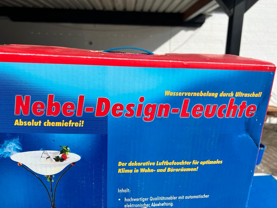 Nebel-Design-Leuchte / Wasservernebelung Ultraschall 39x80cm NEU in Lutter am Barenberge