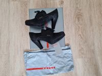 Original Prada Damen Schuhe Stiefeletten Boots Gr. 37,5 Schwarz W Köln - Zollstock Vorschau