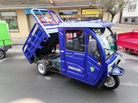 3Rad Elektro Kipper Pritsche "Cargo Premium" Kabinenroller Volta Frosch GRAND EXTRA HYBRID Runner Lastendreirad 3 Rad Lastenbike Lastenrad Mega Aixam Ape Piaggio Porter PRO Caddy Transporter VOLT Hessen - Neukirchen Vorschau