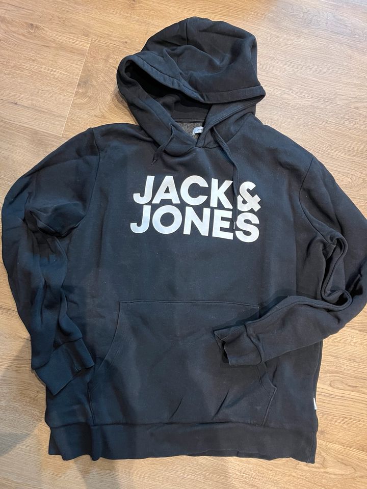 Jack & Jones Hoodie - XL - schwarz in Holtland