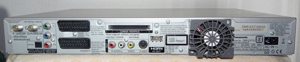 Panasonic DVD-Recorder DMR-EX71S in Suhl