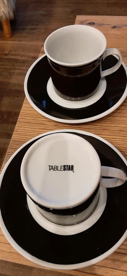 Porzellan Tasse Espresso Milchkaffee Kanne Friesland Kahla Schale in Bestwig