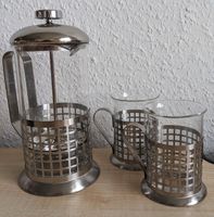 Tee- und Kaffeebereiter incl 2 Tassen, French Press, neu Dresden - Coschütz/Gittersee Vorschau