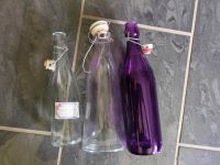 3 Flaschen aus Glas mit Bügelverschluss alle für 1€ Niedersachsen - Ganderkesee Vorschau