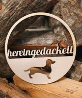 Hereingedackelt, Dackel, Türkranz, Wanddeko Nordrhein-Westfalen - Stolberg (Rhld) Vorschau