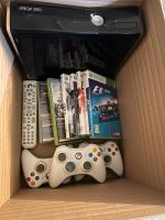 Xbox 360 Slim Konsole / 3 Controller / 7 Spiele Bayern - Veitshöchheim Vorschau