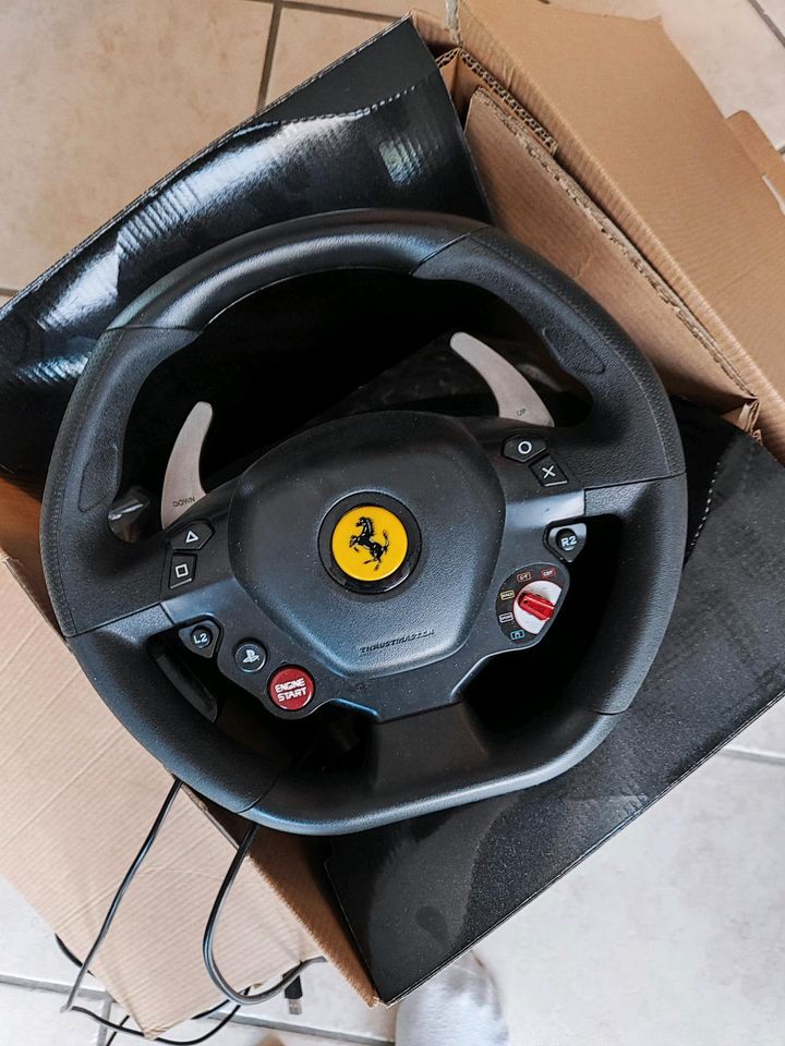 Lenkrad für PS4 Thrustmaster T80 Ferrari GTB Edition in Lathen