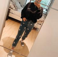 Shein Hose | Mom Jeans | Print | kein Levi’s Tommy Hilfiger Bielefeld - Brake Vorschau