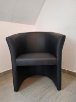 Schwarzer Sessel in Lederoptik Nordrhein-Westfalen - Gütersloh Vorschau