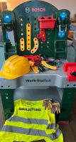 Werkbank Kinder, Work Station,Bosch, Werkzeug, Helm, viel Zubehör Nordrhein-Westfalen - Frechen Vorschau