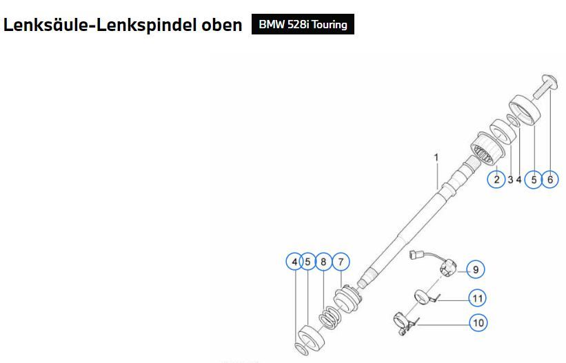 SUCHE: BMW E39 elektrisch verstellbare Lenksäule VFL Schalter in Bochum